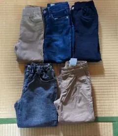 キッズ ロングパンツ 120cm 5点セット