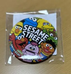 セサミストリート 缶バッジ ユニバーサル・スタジオ・ジャパン 限定