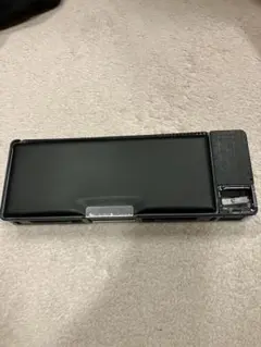 【新品未使用】筆箱　箱型　ブラック　男の子　スクール　シンプル　多機能のサムネイル