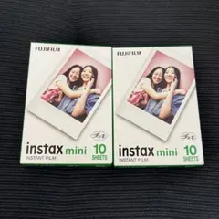 き*ん様 【新品未開封】FUJIFILM instax mini フィルム 10