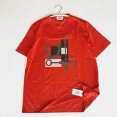 【新品タグ付き/22ss】HERMES　エルメス　半袖Tシャツ　馬具柄　オレンジのサムネイル