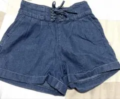 Papel lapiz デニムショートパンツ　子供服　155〜165