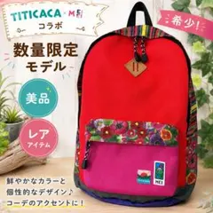 【数量限定】チチカカ　メイ　コラボ　リュック　バックパック　花柄　希少　良好のサムネイル
