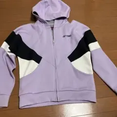 超美品！YONEXウィメンズスウェットパーカー ミストパープル M 58099