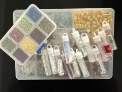 ビーズ・レジン封入パーツ　セット