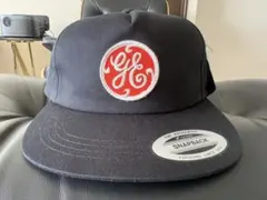 新品未使用 70s ビンテージ ワッペン キャップ GE ブラックのサムネイル