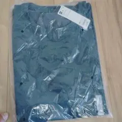 GU　サイドシームレス・グレーネック半袖　グレー色１,２９０円の品