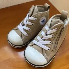 CONVERSE ALL STAR ベージュ ジッパー付き