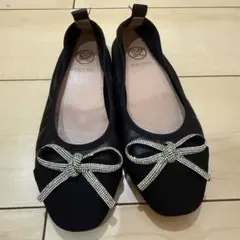 STACCATO ビジューリボン フラットシューズ バレエシューズのサムネイル