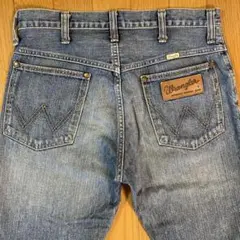 美品 00s Wrangler ラングラー デニム ジーンズ 鬼ヒゲ W30 M