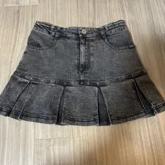 Lovetoxic ラブトキ　デニムフレアスカート L (160)