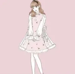 ラスト。レア。クリスマスチェリーワンピース