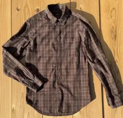 ◆ 美品 A.P.C. チェックシャツ アーペーセー 長袖コットン薄手シャツ