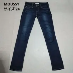 ●MOUSSY マウジー ストレッチ パウダースキニーデニムパンツ