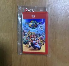 switch2 ソフトパッケージ型キーホルダー　マリオカートワールド