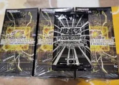遊戯王　リミットオーバーコレクション　ヒーローズ　シュリンク付き 3BOX