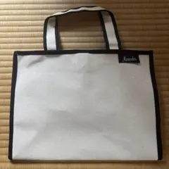 Mercedes キャンバス トートバッグ ホワイト