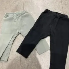 UNIQLO パンツ　長ズボン　80センチ　2色セット