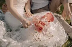 dressproduction 刺繍レースキャミソールドレス　W247