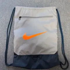 Nike ナップザック グレー/オレンジ
