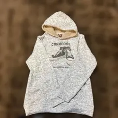 CONVERSE スニーカー柄 フード付きパーカー