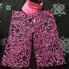 ダンスウィズドラゴン　ハーフパンツ　赤　花柄　ボーダー　ショートパンツ 多色 ダンスウィズドラゴン ハーフパンツ 赤 花柄 ボーダー ショート