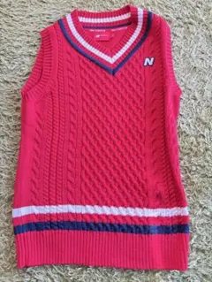 New Balance ノースリーブベスト 赤