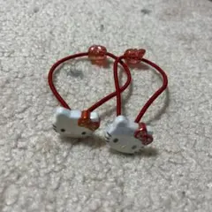 ハローキティ ヘアゴム 2個セット