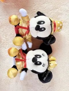 まとめ売り】ディズニー ぬいぐるみバッジ2019 2014 ミッキー ミニー