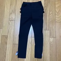フリル　裏起毛ストレッチパンツ130