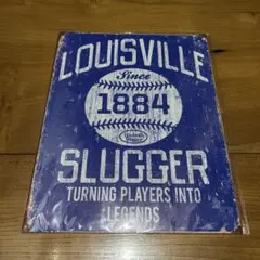 激レア　USA製　LOUISVILLE SLUGGER 看板　古着屋　装飾　野球