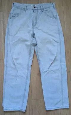 UNIQLO U 　デニム　ユニクロユー　ジーンズ　ワイド　ストレート　ブリーチ