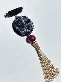 着物 帯飾り ブローチ 和柄 和服 アクセサリー 和装小物 ハンドメイド
