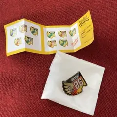 福岡ソフトバンクホークス　オリジナルピンバッジ　大津