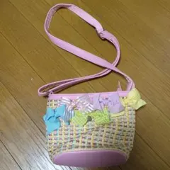 MomoPiano リボン付きポシェット