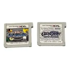 3DS ポケモン2本セット ダンジョン スクランブル