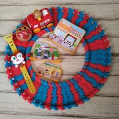 アンパンマン (訳あり) 線路 ドキンちゃん 車 ジャンク品