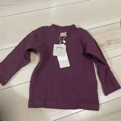 petit main 紫色 Tシャツ 80(SS)