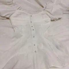 SHEIN ホワイトブラウス（サイズM相当）