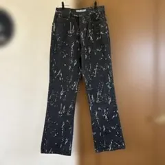 80s saint laurent ペンキフレアデニムのサムネイル
