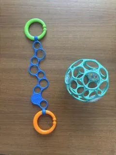 オーボールラトル & オーリンクのセット ライトブルーのサムネイル