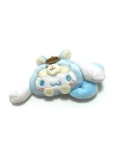 新品　サンリオ　りすもふもふ　ブローチ　シークレット　シナモン　シナモロール
