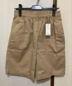 新品ゴムウエスト チノショートパンツ