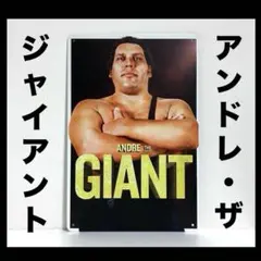 アンドレ・ザ・ジャイアント　看板　プロレス　WWF WWE