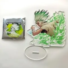 Dr.STONE 石神千空 アクリルスタンド モノトーンアクリルバッジ セット