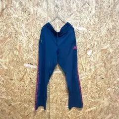 adidas アディダス ジャージパンツ ウエストゴム ライン ネイビー メンズ