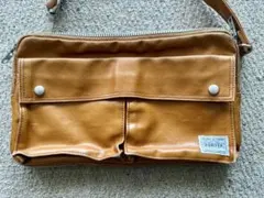 PORTER ポーター 吉田カバン キャメル レザーショルダーバッグ