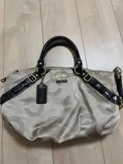 【COACH 】ショルダー付き2wayボストンバッグ