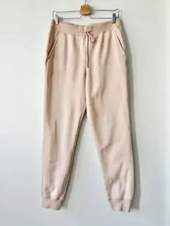 UNIQLO ヒートテックボアスウェットパンツ 丈長め ピンク XL