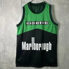 Marlborough black menthol mesh tank top